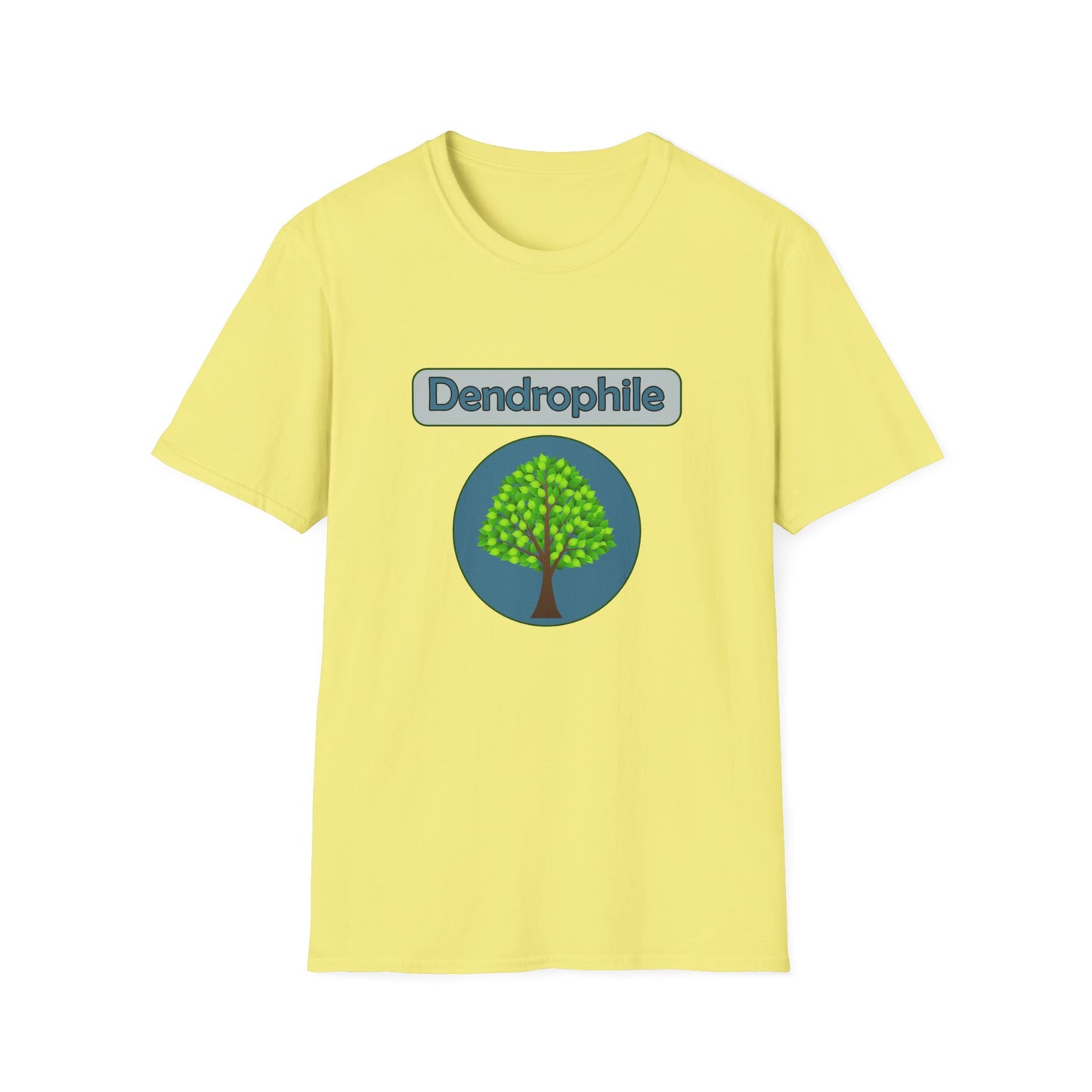 Dendrophile Poly Blend Crew Neck T-Shirt for Tree Lovers