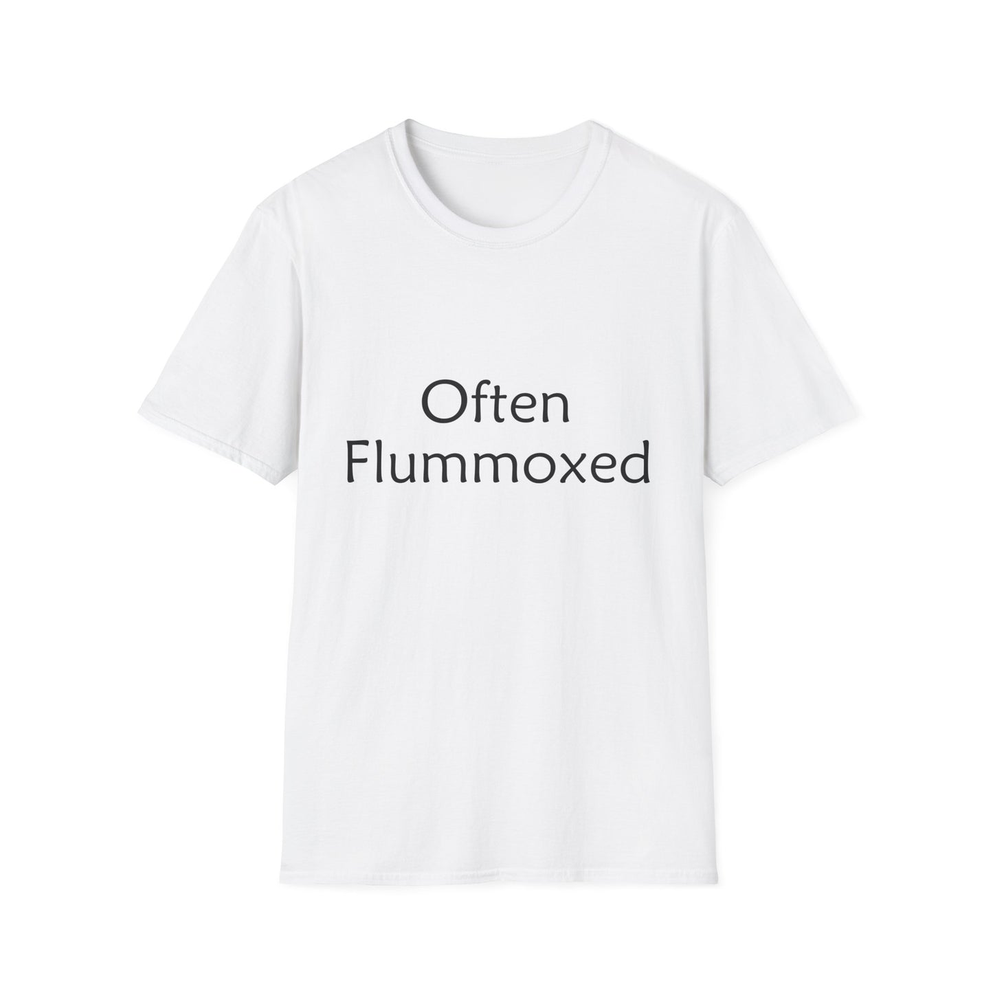 Often Flummoxed Poly Blend Crew Neck T-Shirt