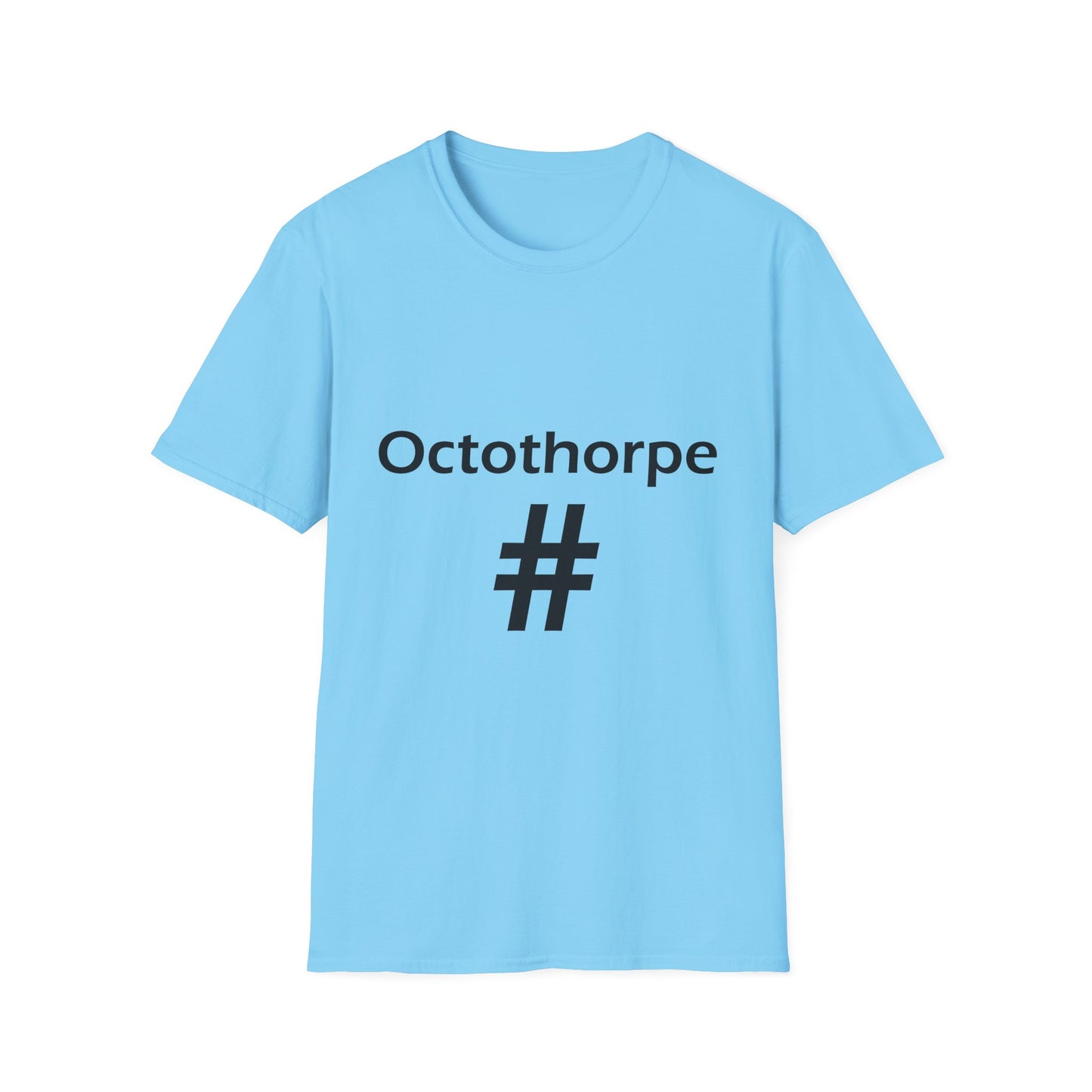 Octothorpe Poly Blend Crew Neck T-Shirt