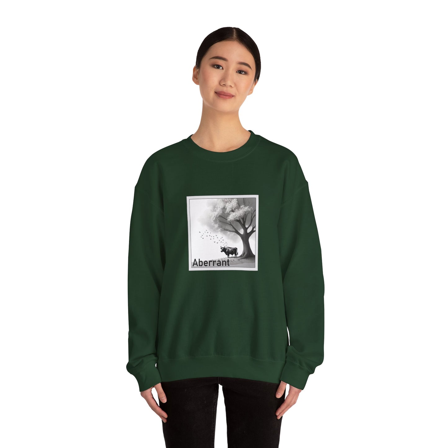 Aberrant Unisex Crewneck Sweatshirt - Ferdinand the Bull
