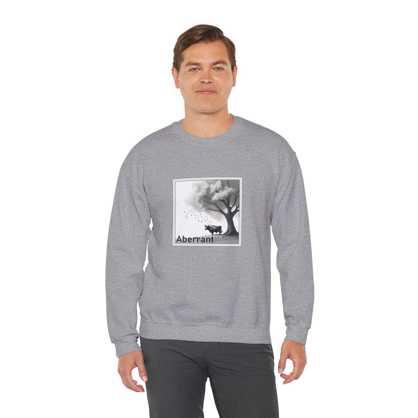 Aberrant Unisex Crewneck Sweatshirt - Ferdinand the Bull