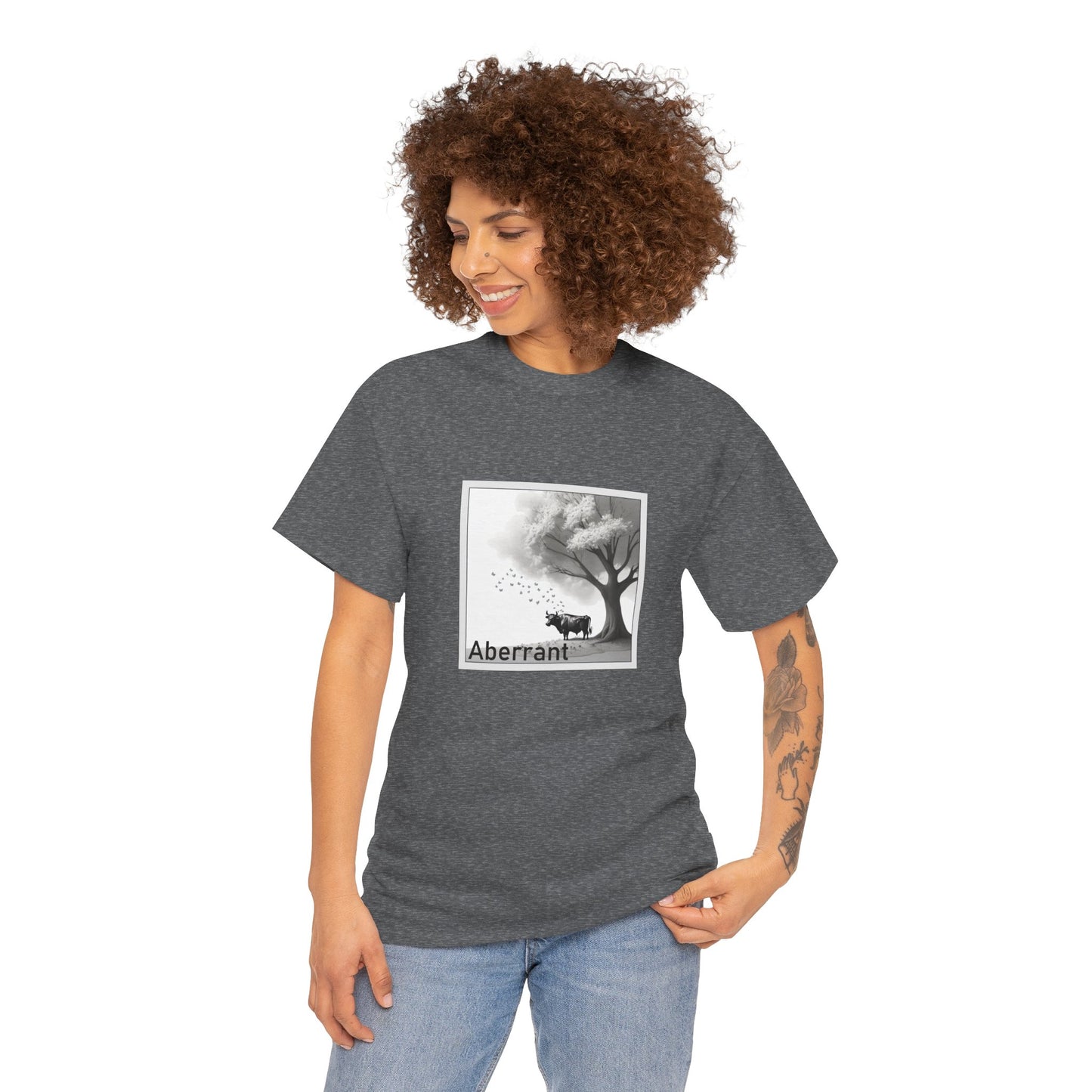Aberrant Heavy Cotton Tee - Ferdinand the Bull