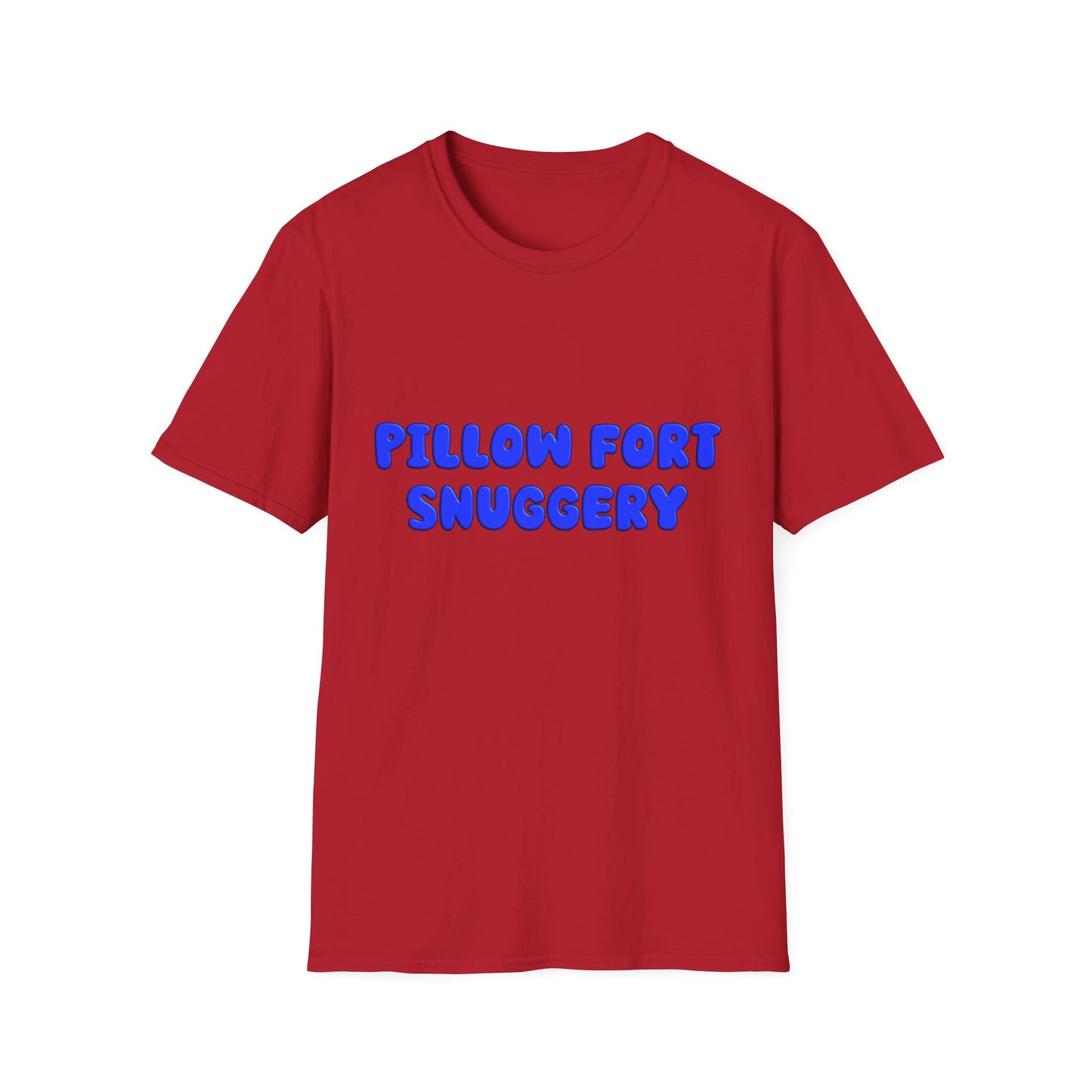 Pillow Fort Snuggery Poly Blend Crew Neck T-Shirt