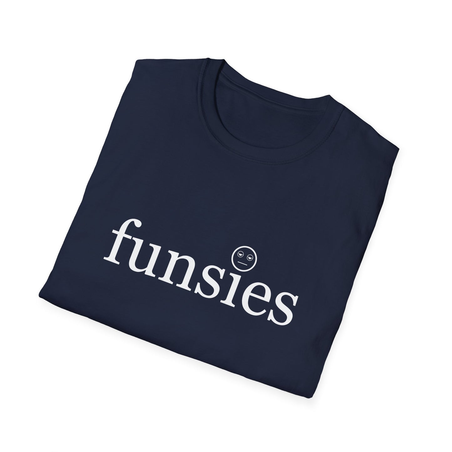 Funsies Poly Blend Crew Neck T-Shirt - Fun Graphic Tee for Casual Wear
