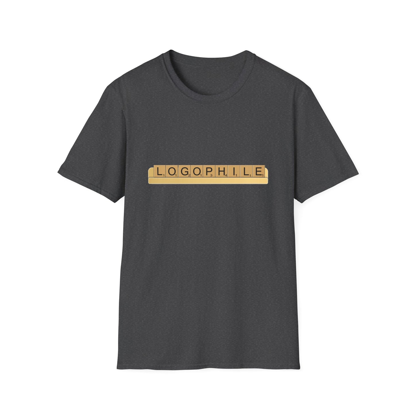 Logophile Poly Blend Crew Neck T-Shirt - Perfect for Word Lovers and Bookworms