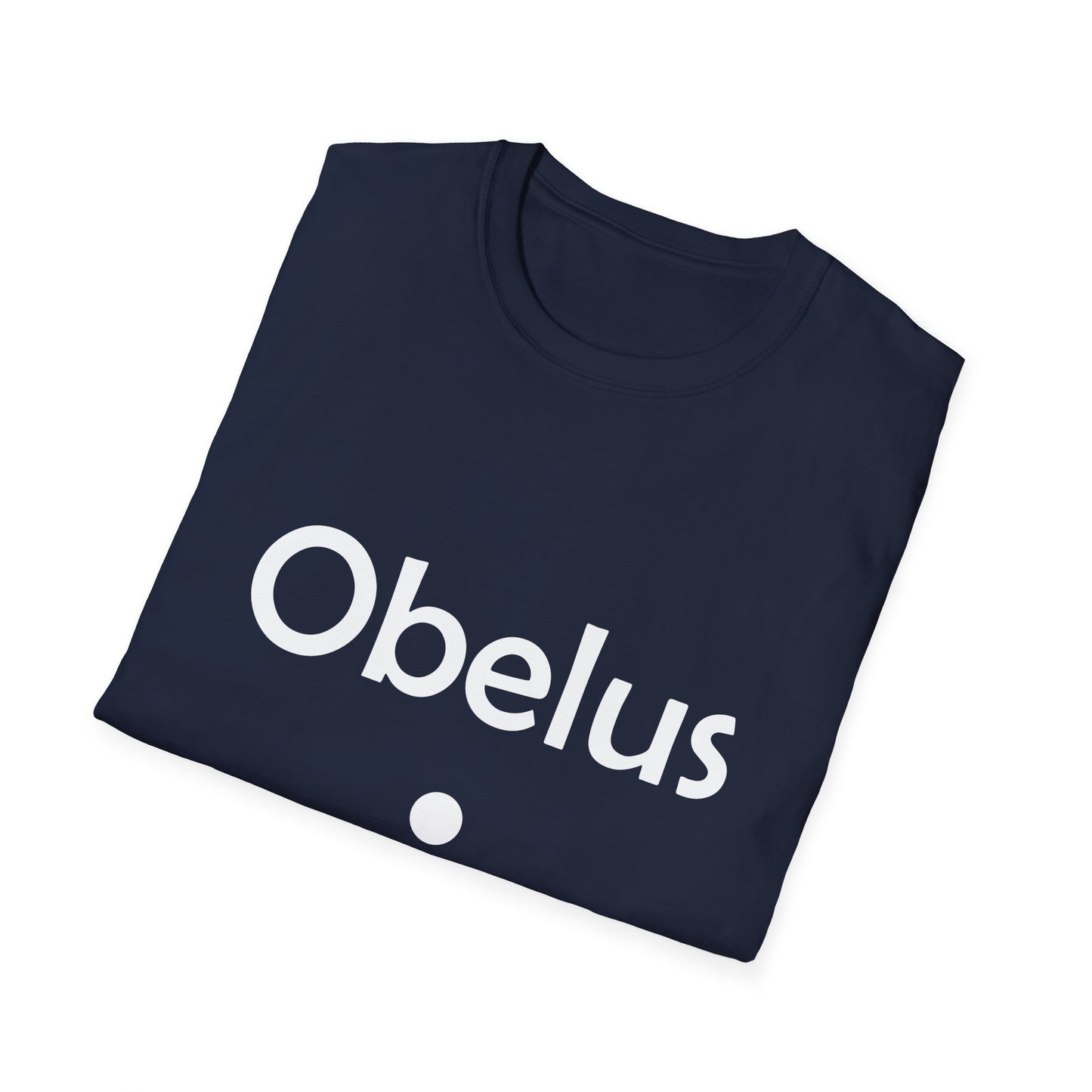 Obelus Poly Blend Crew Neck T-Shirt - Perfect for Math Lovers & Teachers