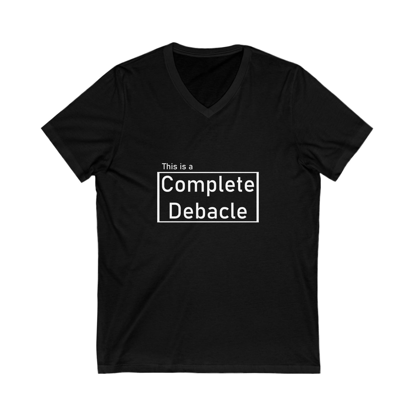 Complete Debacle V-Neck Tee
