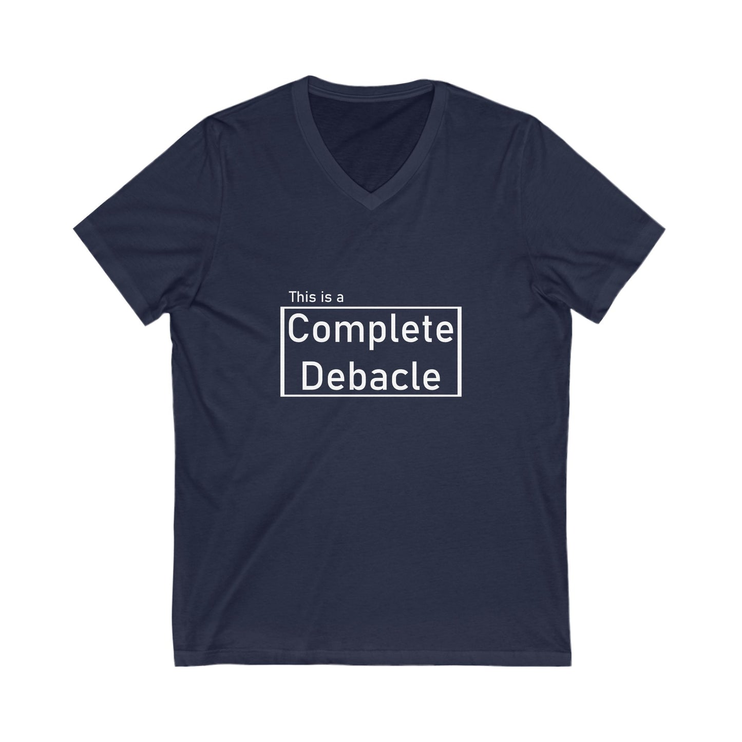 Complete Debacle V-Neck Tee