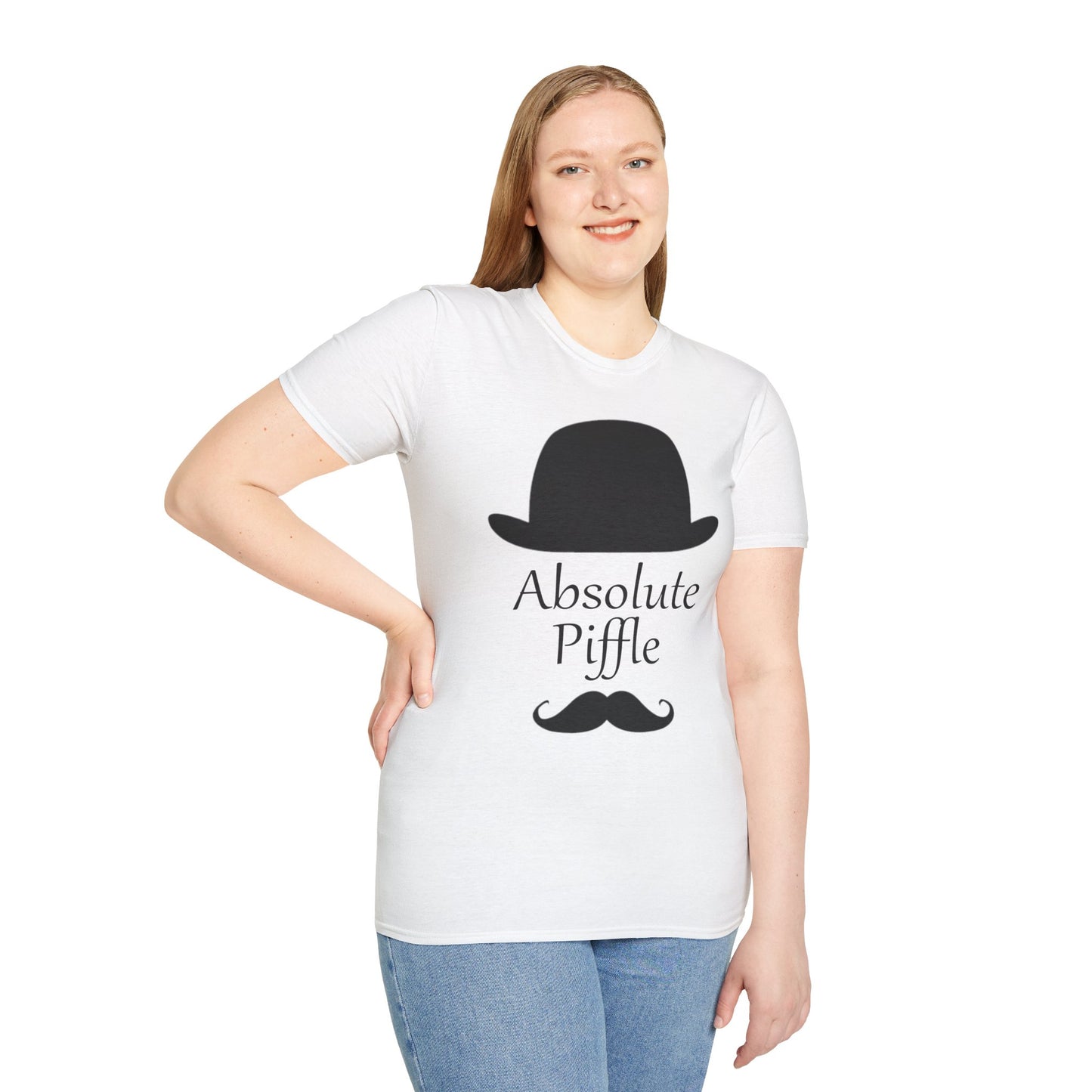 Absolute Piffle Poly Blend Crew Neck T Shirt