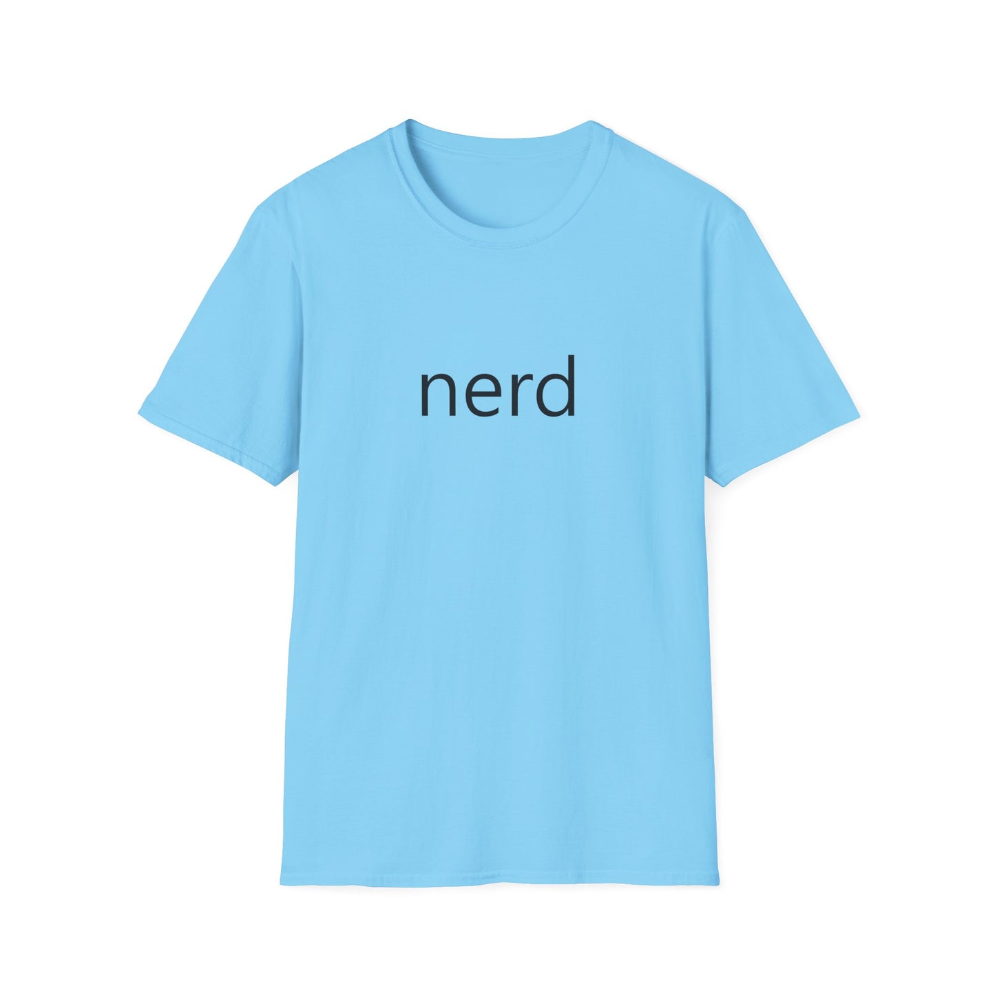 nerd Poly Blend Crew Neck T-Shirt