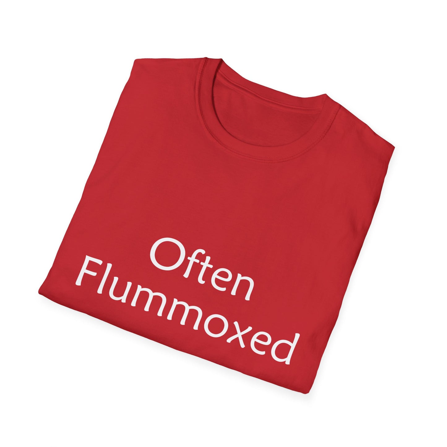 Often Flummoxed Poly Blend Crew Neck T-Shirt
