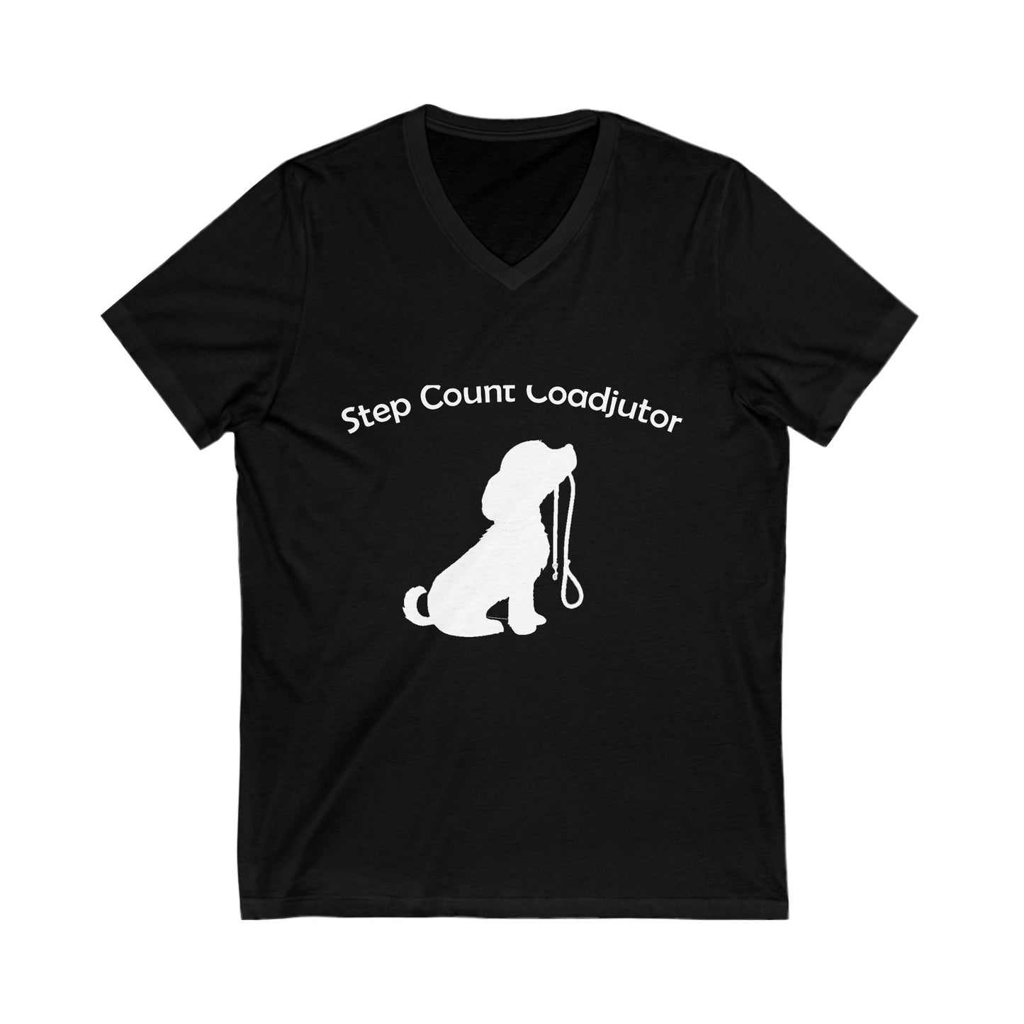 Step Count Coadjutor V-Neck Tee