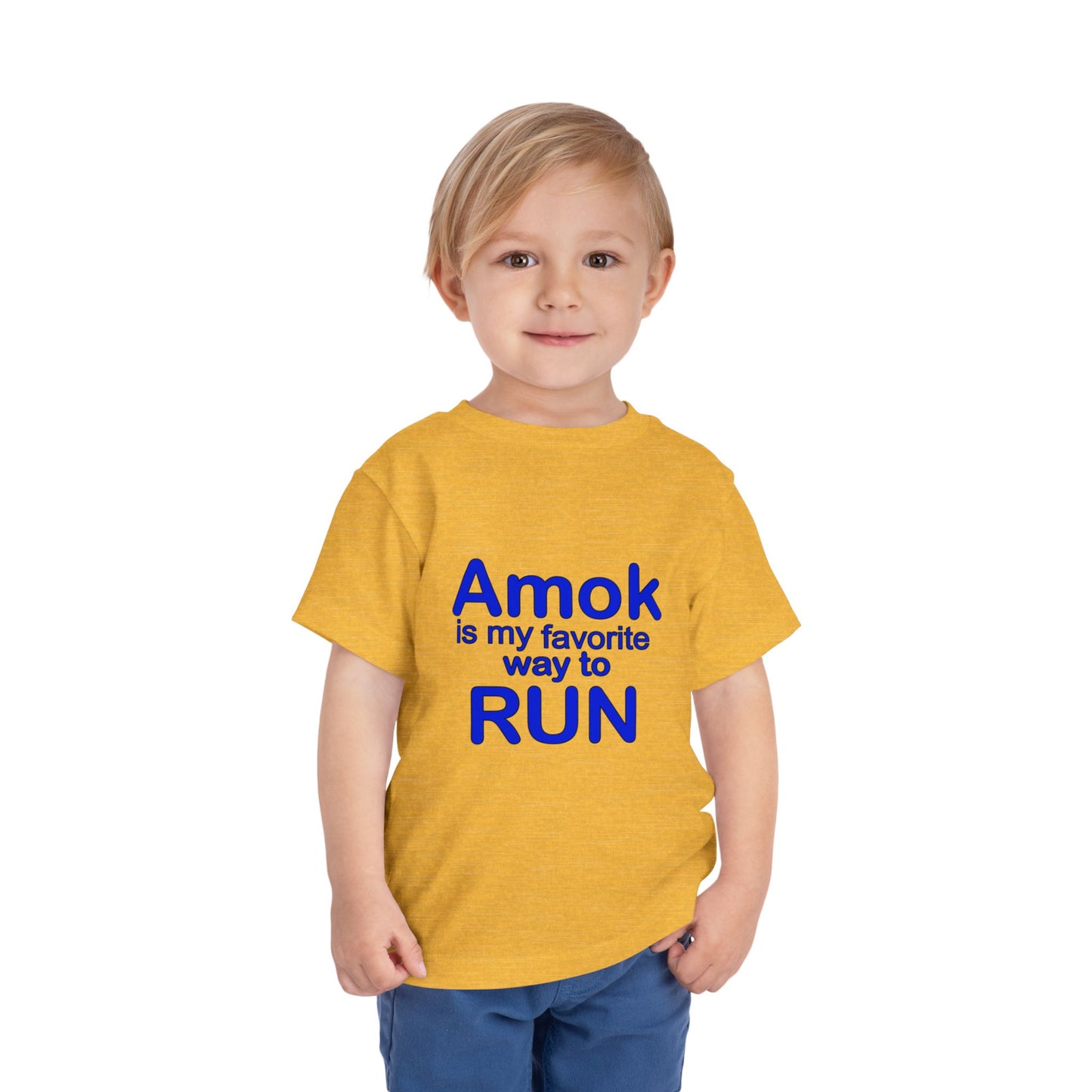 Toddler Running Amok Short Sleeve Tee