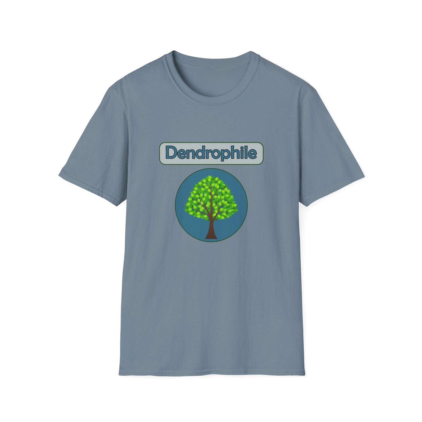 Dendrophile Poly Blend Crew Neck T-Shirt for Tree Lovers