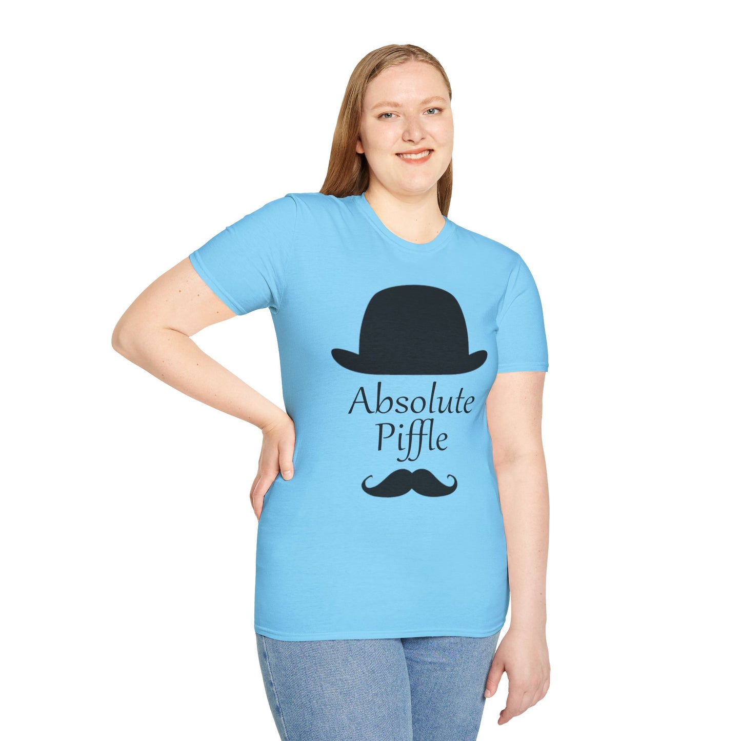 Absolute Piffle Poly Blend Crew Neck T Shirt