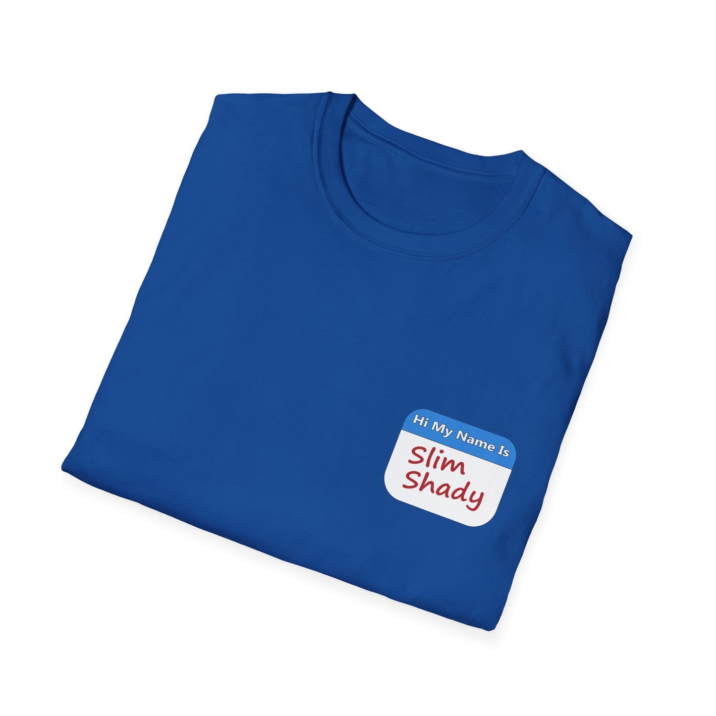 Shady Nametag Poly Blend Crew Neck T-Shirt