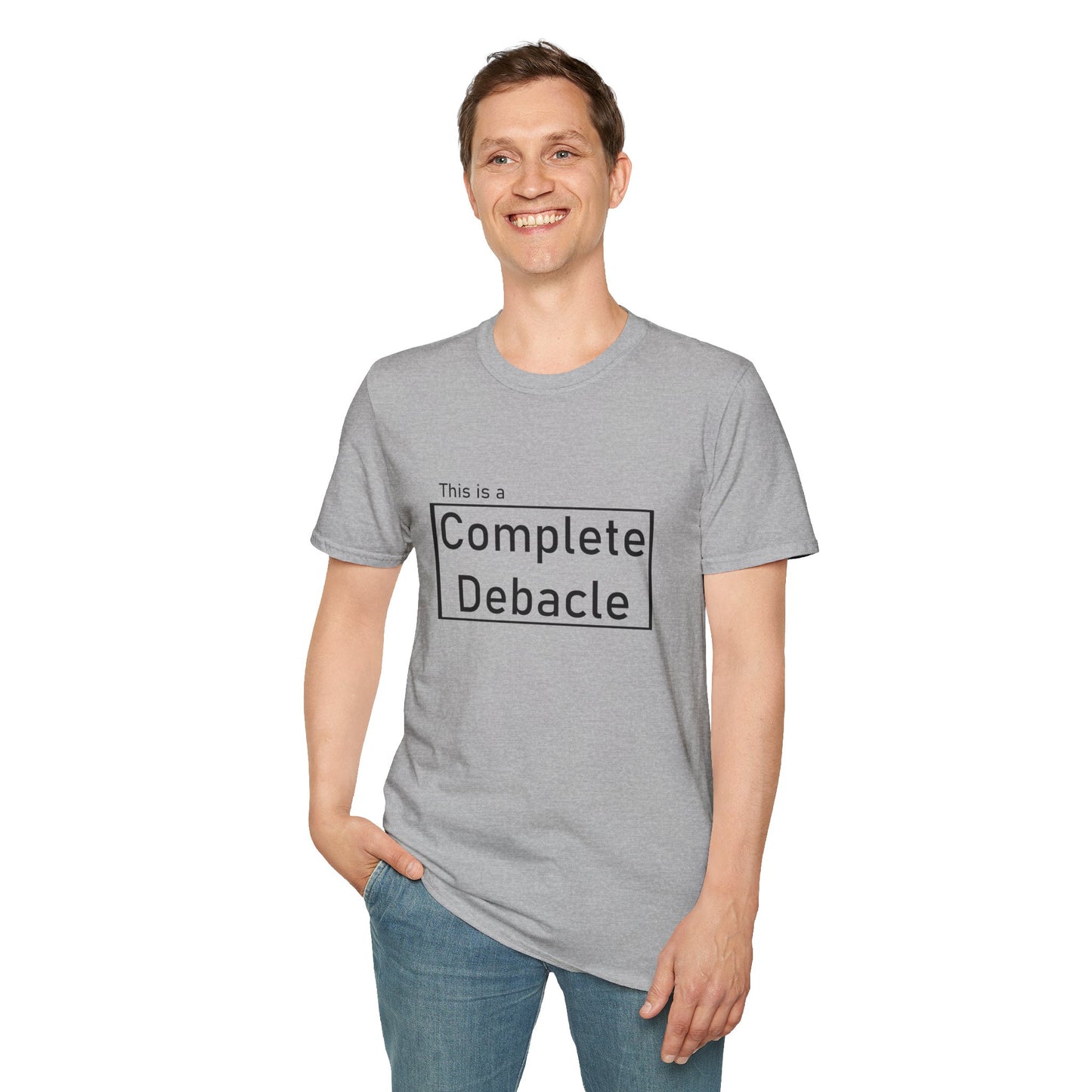 Complete Debacle Poly Blend crew Neck Tee