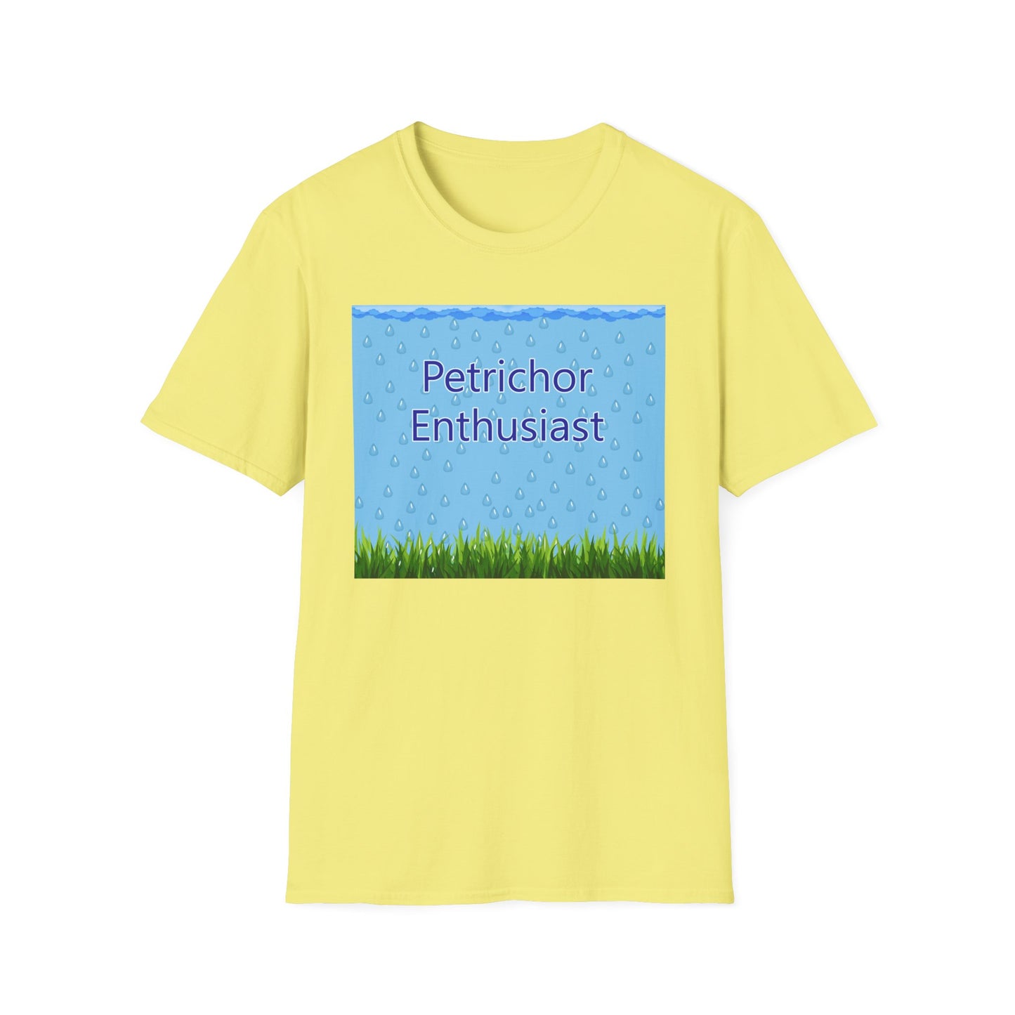 Petrichor Enthusiast Poly Blend Crew Neck T-Shirt