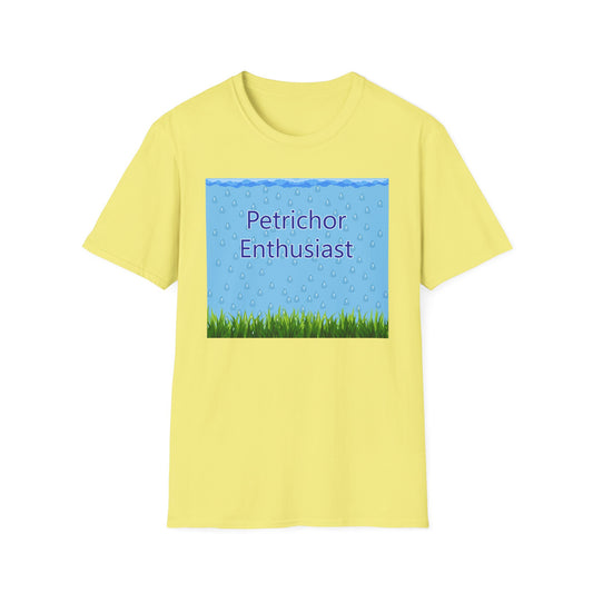 Petrichor Enthusiast Poly Blend Crew Neck T-Shirt