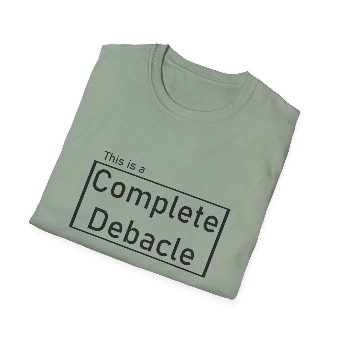Complete Debacle Poly Blend crew Neck Tee