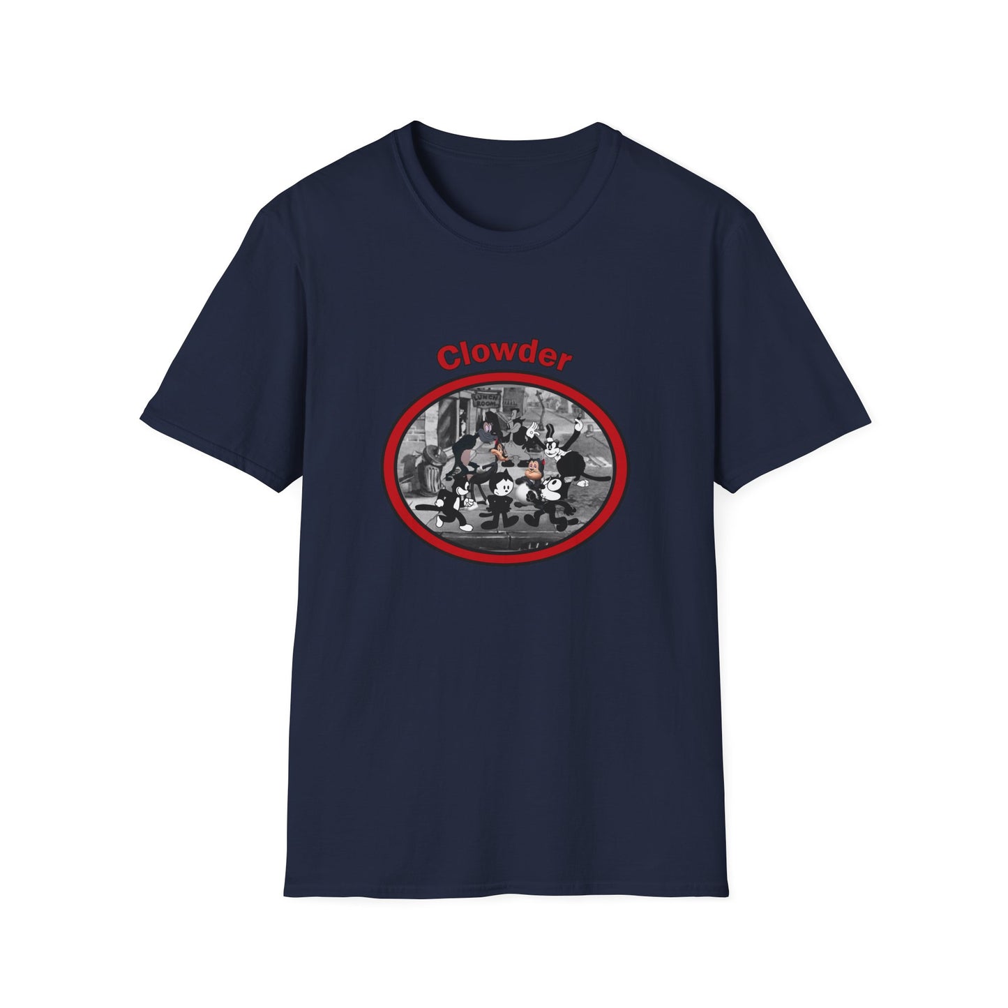 Clowder Poly Blend Crew Neck T-Shirt