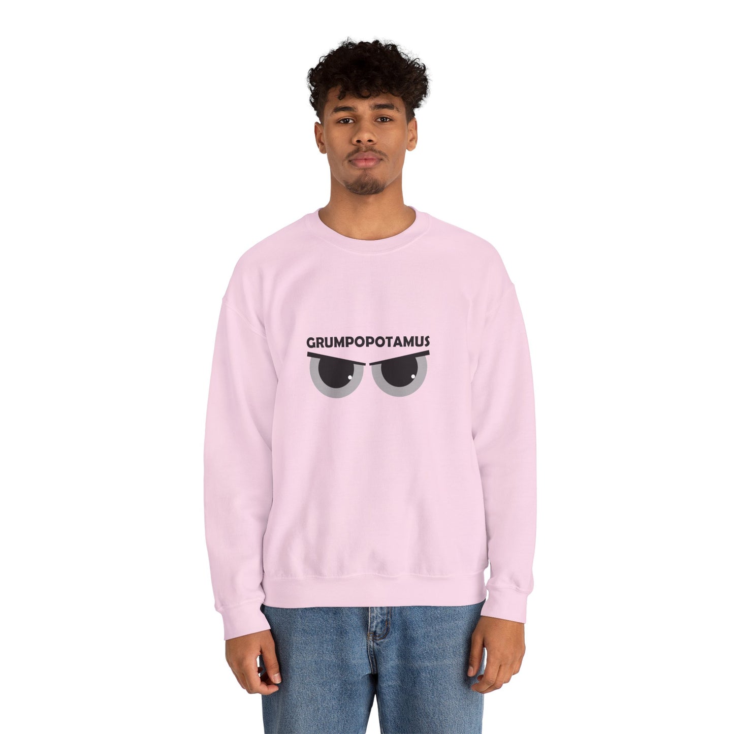 Grumpy Grumpopotamus Crewneck Sweatshirt