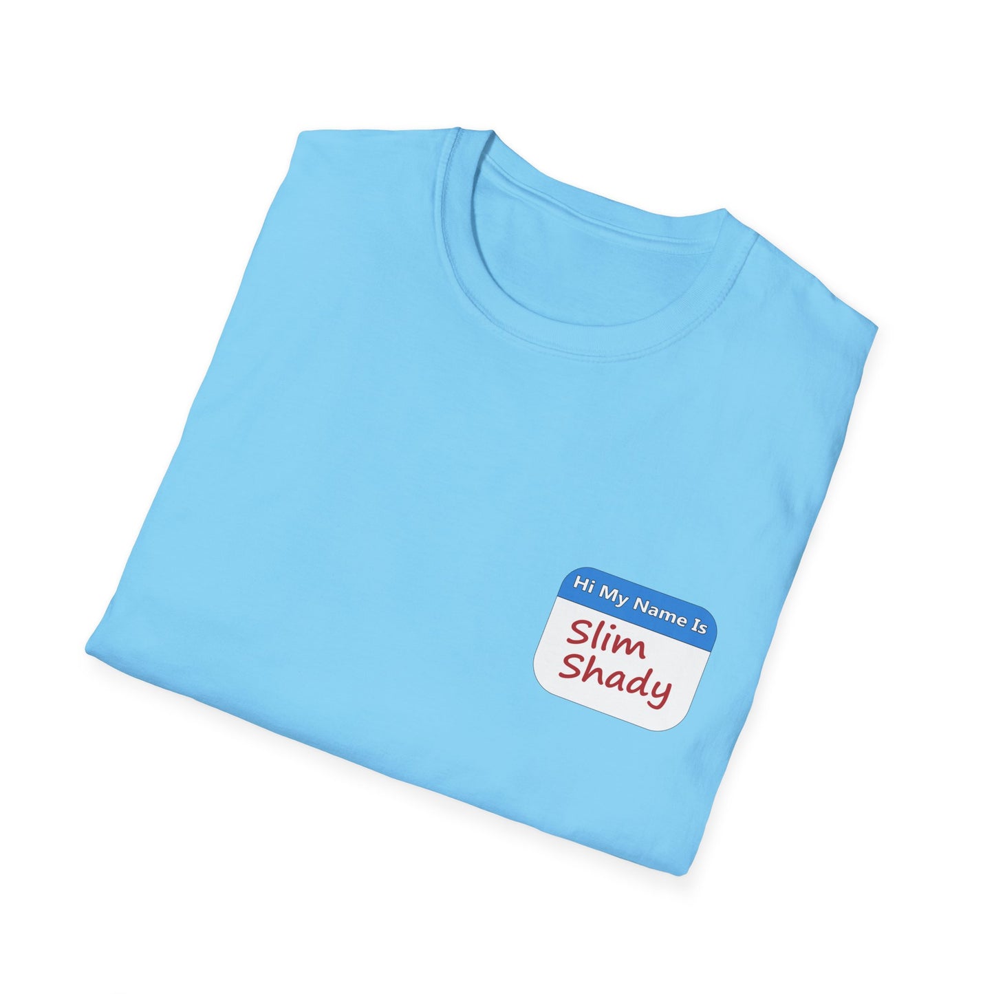 Shady Nametag Poly Blend Crew Neck T-Shirt