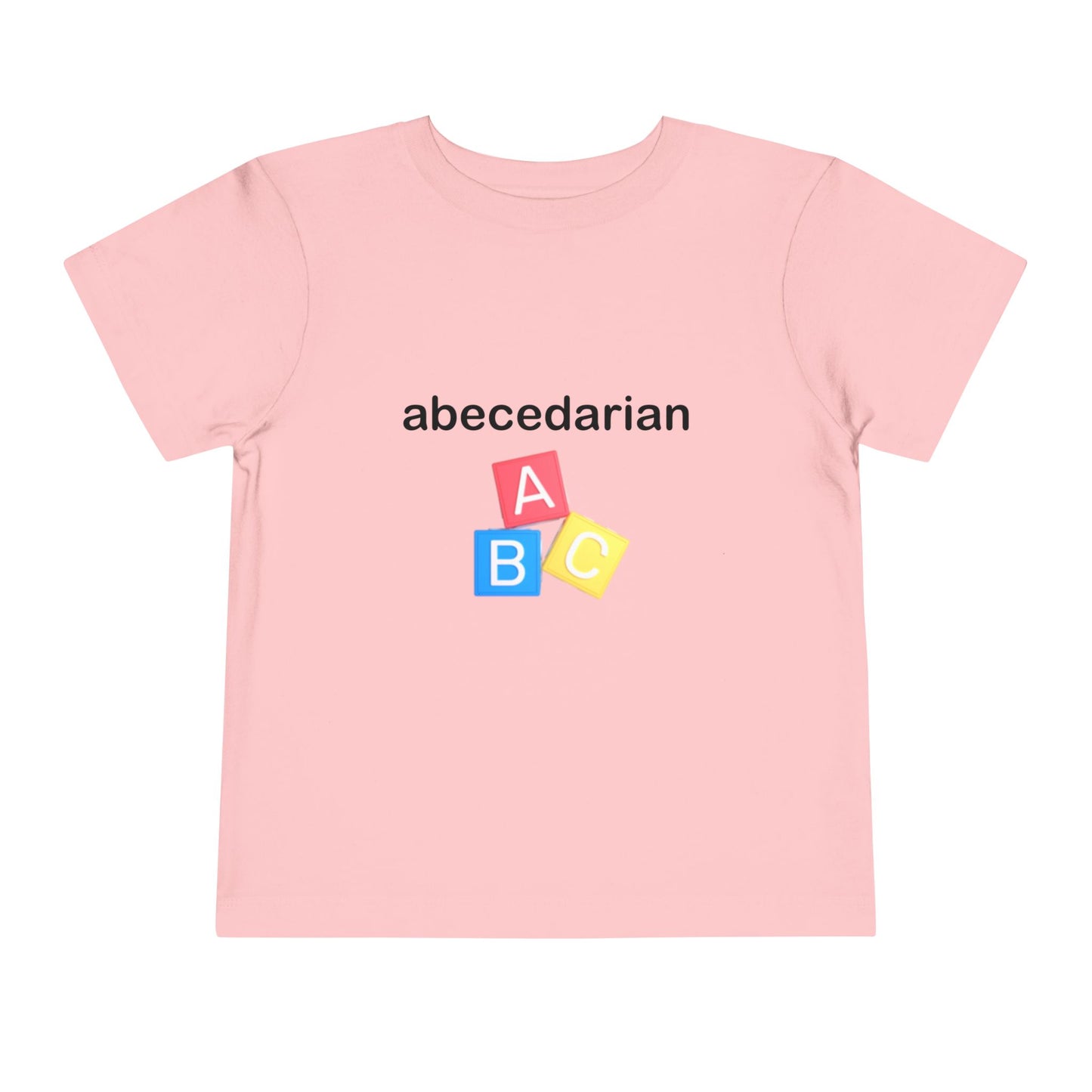 Abecedarian Short Sleeve Toddler Tee