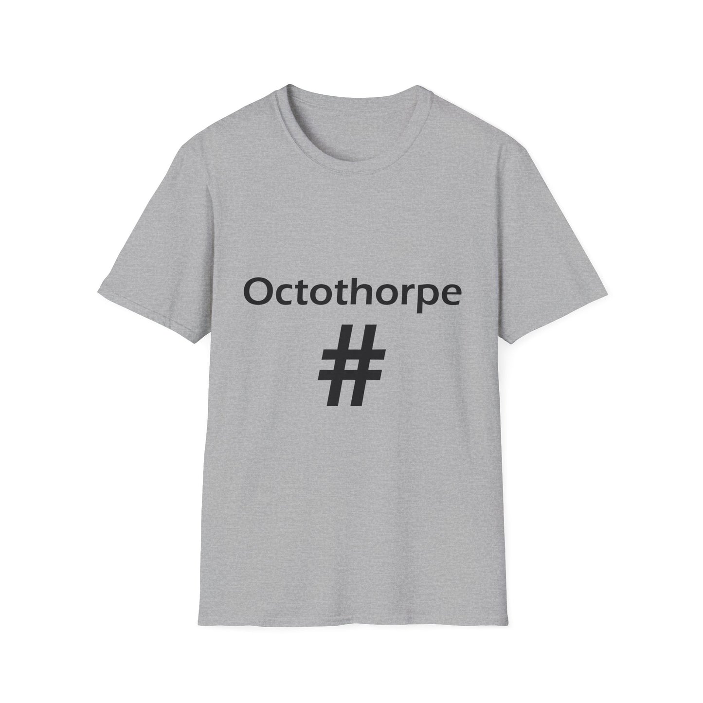 Octothorpe Poly Blend Crew Neck T-Shirt