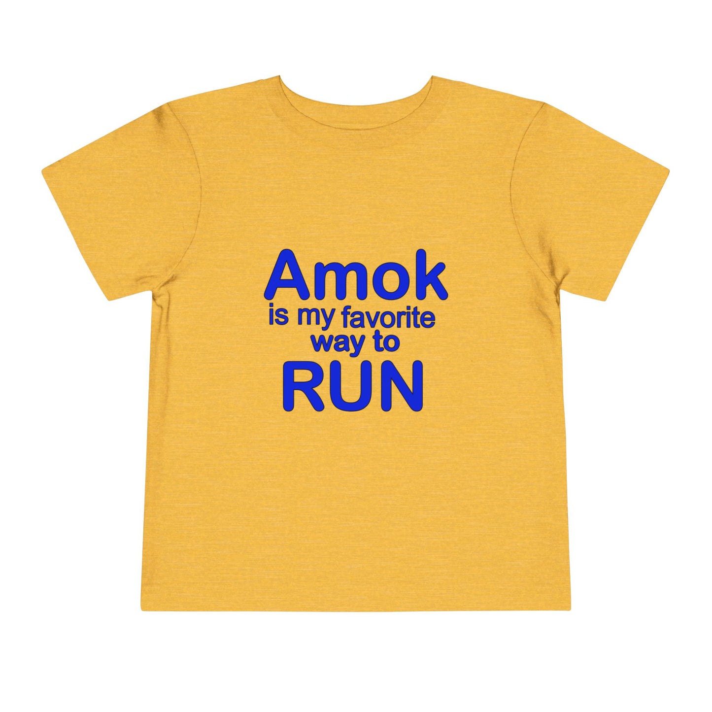 Toddler Running Amok Short Sleeve Tee