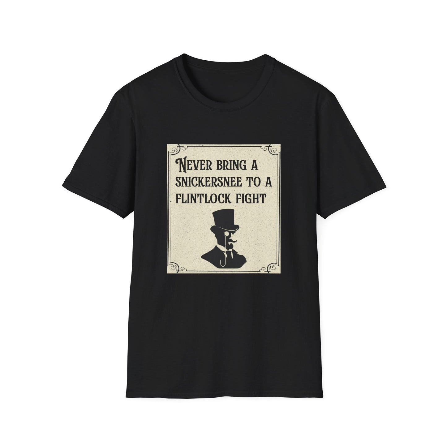 Snickersnee Advice Poly Blend Crew NeckT-Shirt