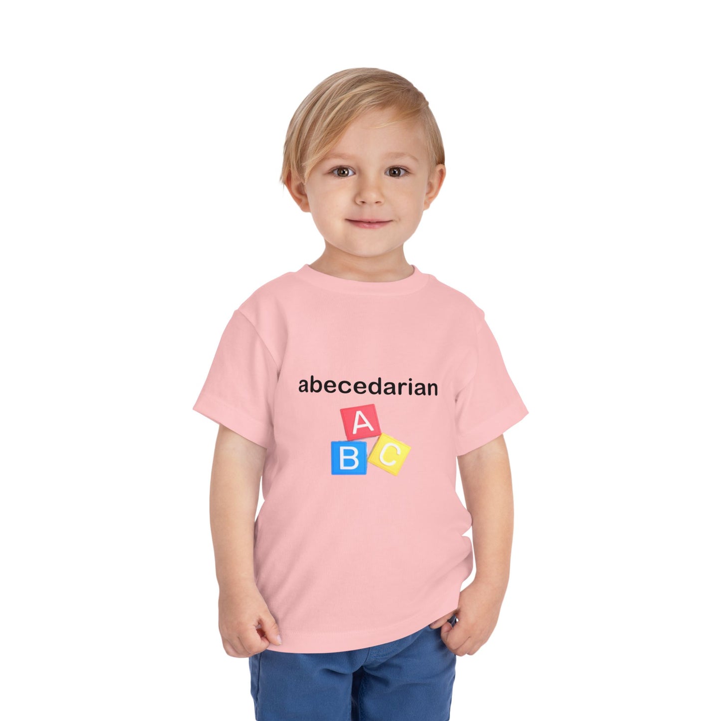Abecedarian Short Sleeve Toddler Tee