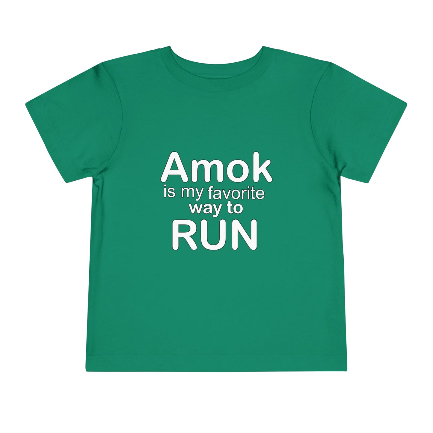Toddler Running Amok Short Sleeve Tee