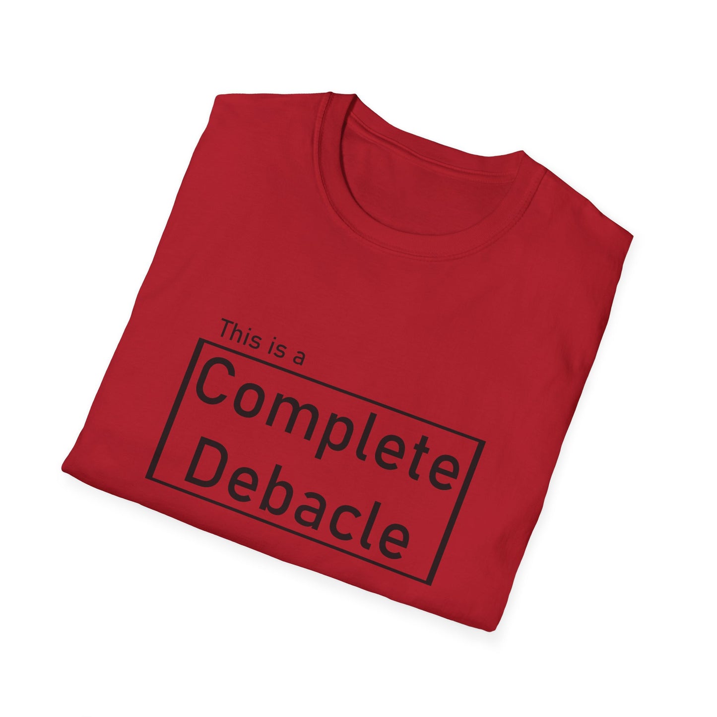 Complete Debacle Poly Blend crew Neck Tee