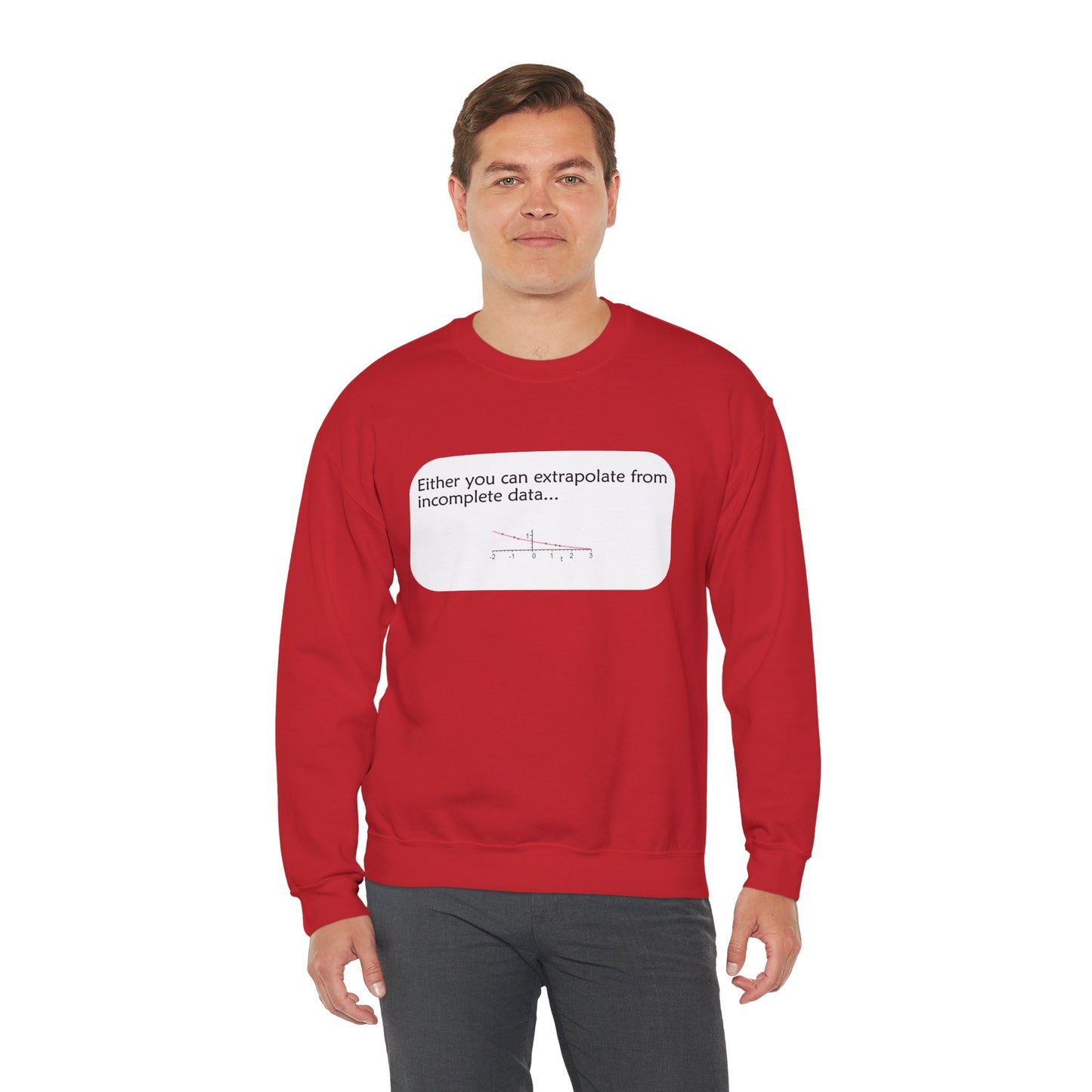 Incomplete Data Crewneck Sweatshirt