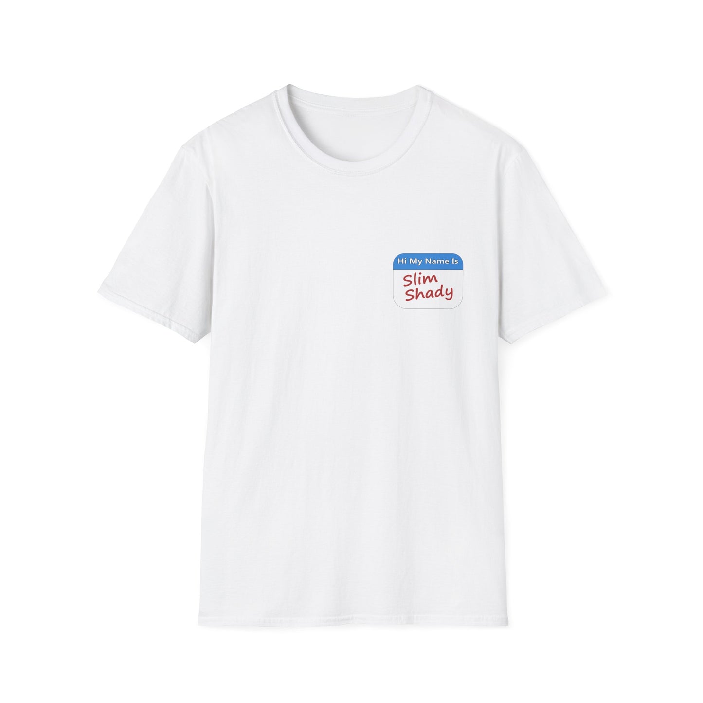 Shady Nametag Poly Blend Crew Neck T-Shirt