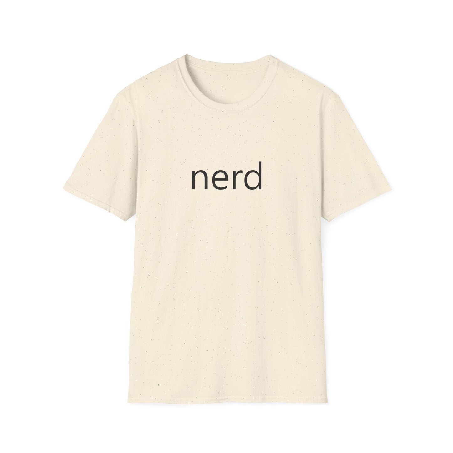 nerd Poly Blend Crew Neck T-Shirt