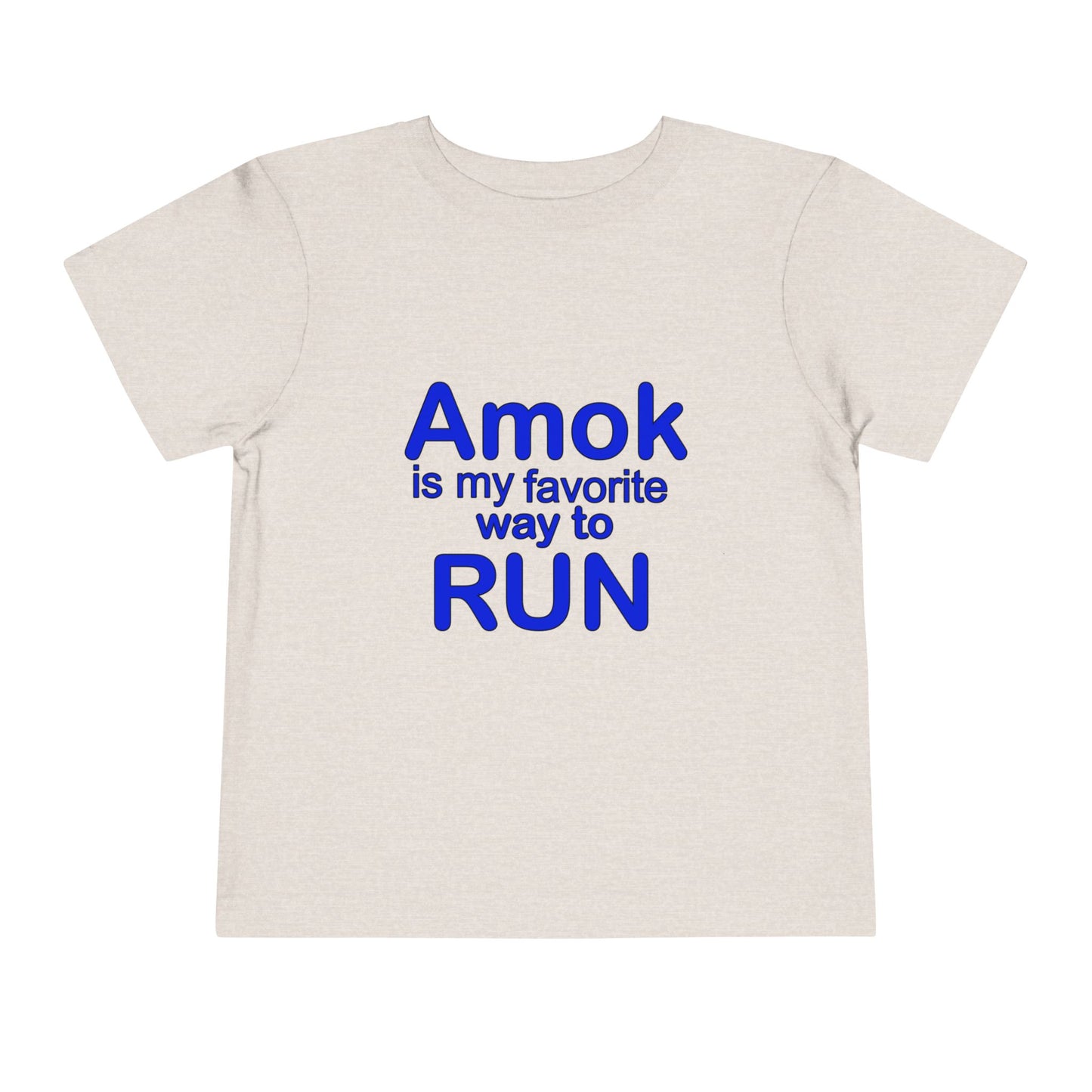 Toddler Running Amok Short Sleeve Tee