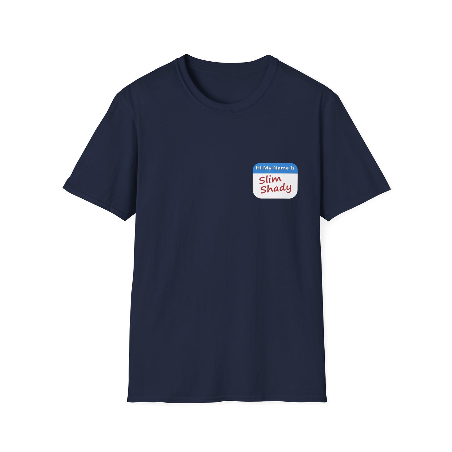 Shady Nametag Poly Blend Crew Neck T-Shirt