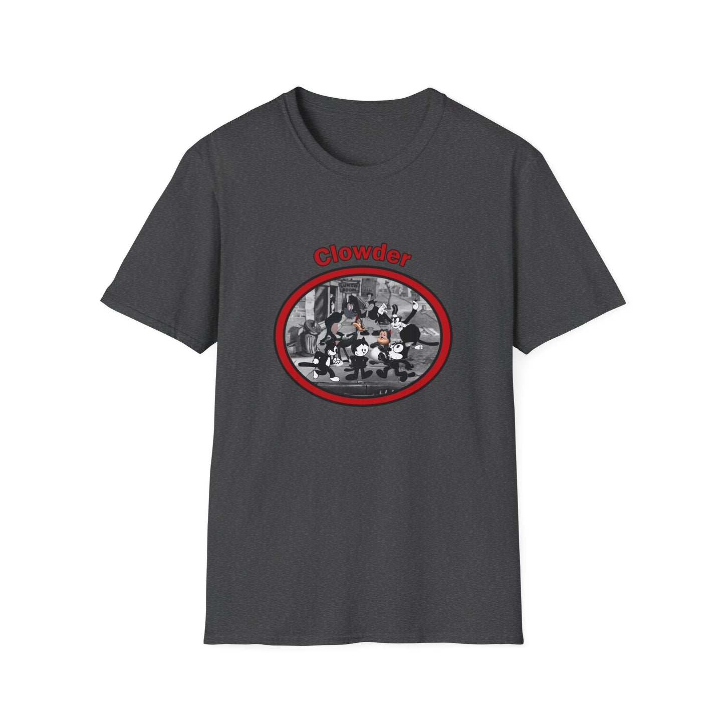 Clowder Poly Blend Crew Neck T-Shirt