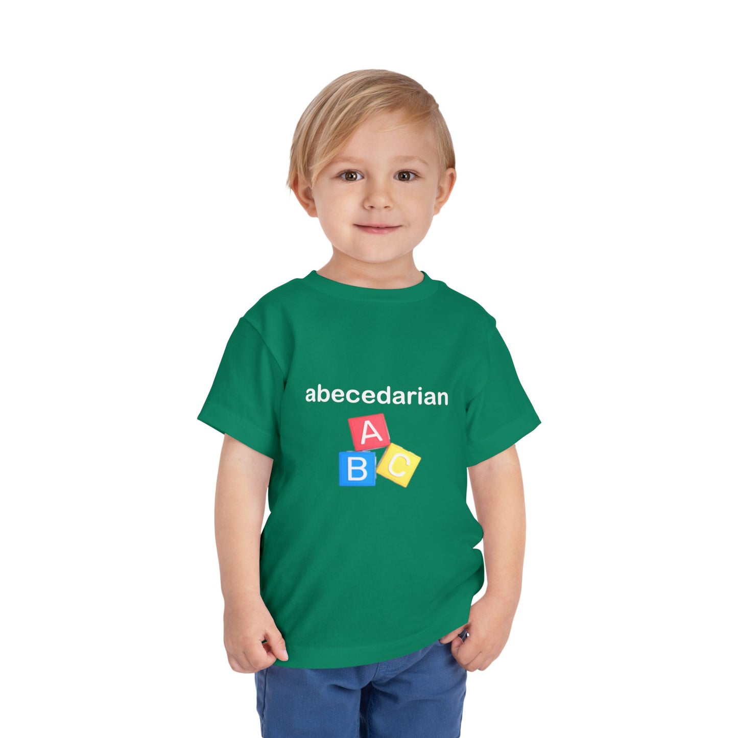 Abecedarian Short Sleeve Toddler Tee