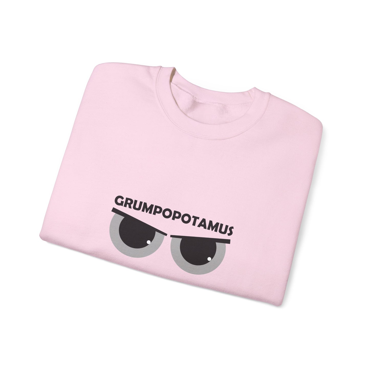 Grumpy Grumpopotamus Crewneck Sweatshirt