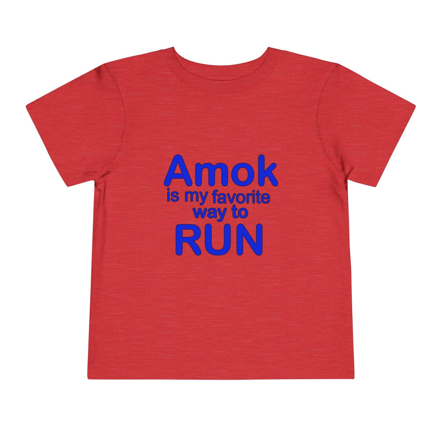 Toddler Running Amok Short Sleeve Tee