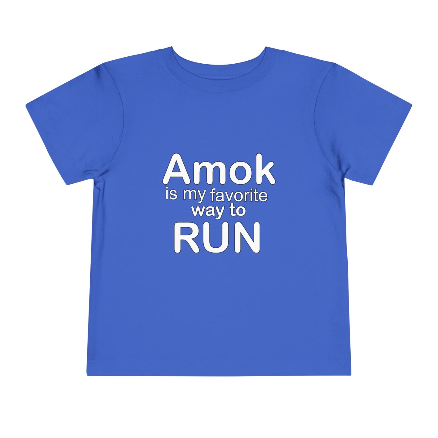 Toddler Running Amok Short Sleeve Tee
