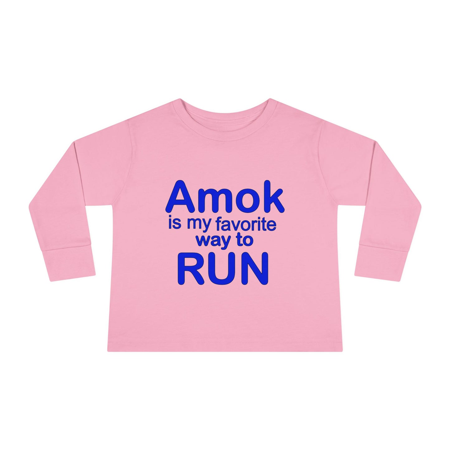 Toddler Running Amok Long Sleeve Tee