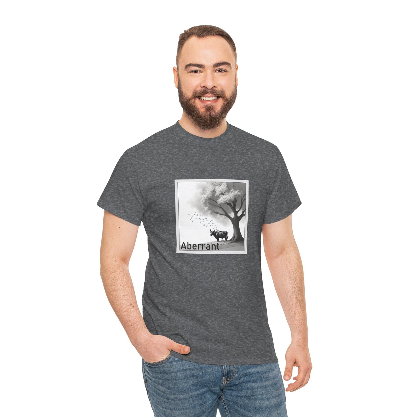 Aberrant Heavy Cotton Tee - Ferdinand the Bull