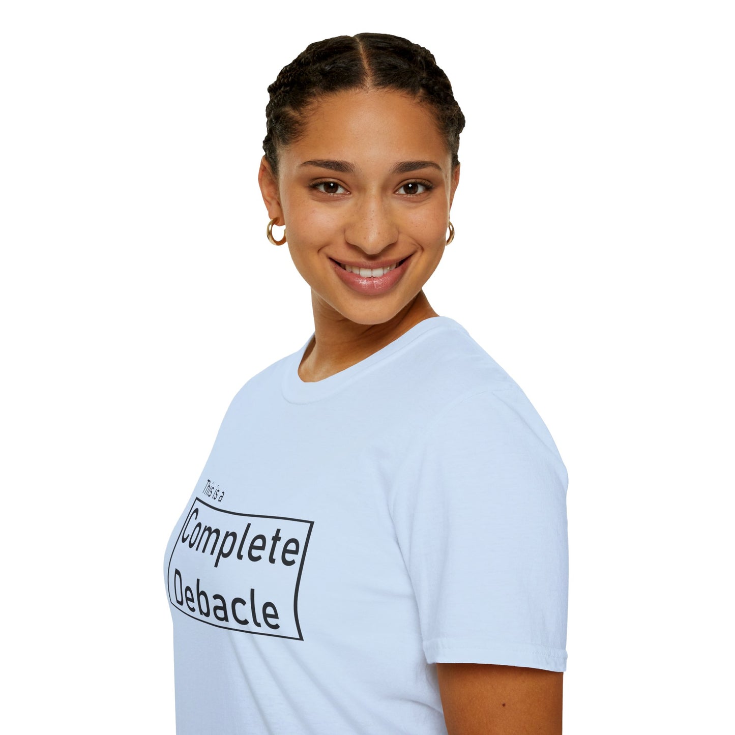 Complete Debacle Poly Blend crew Neck Tee