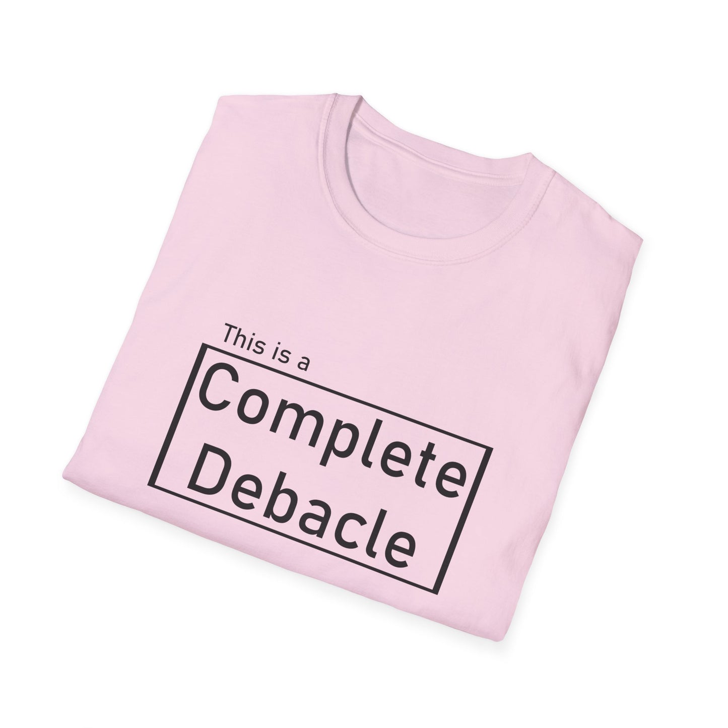 Complete Debacle Poly Blend crew Neck Tee