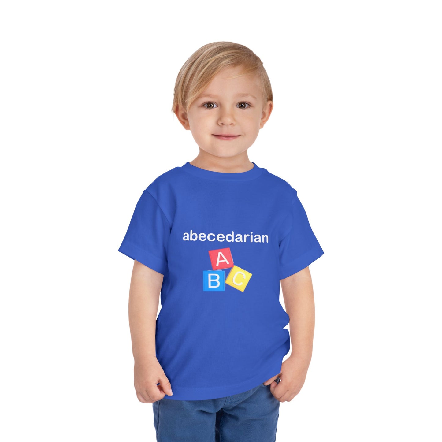 Abecedarian Short Sleeve Toddler Tee