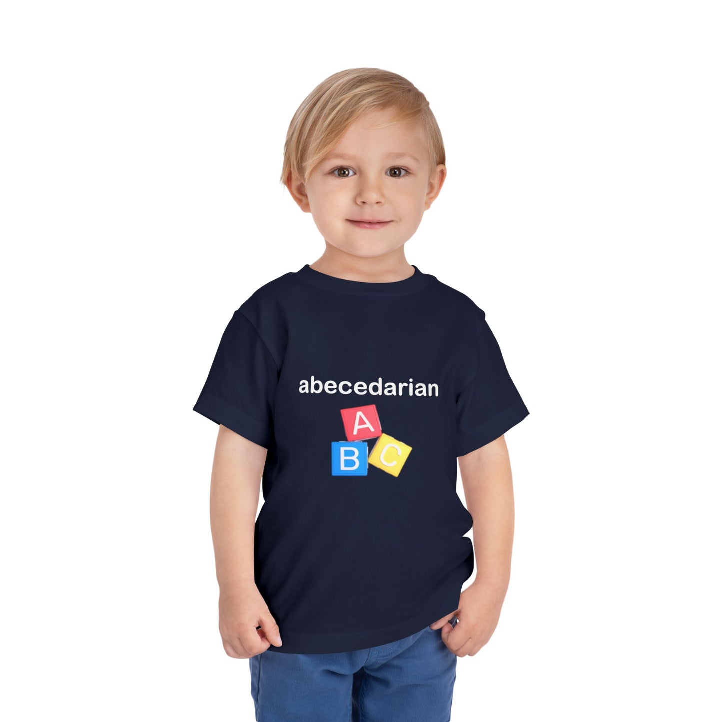 Abecedarian Short Sleeve Toddler Tee